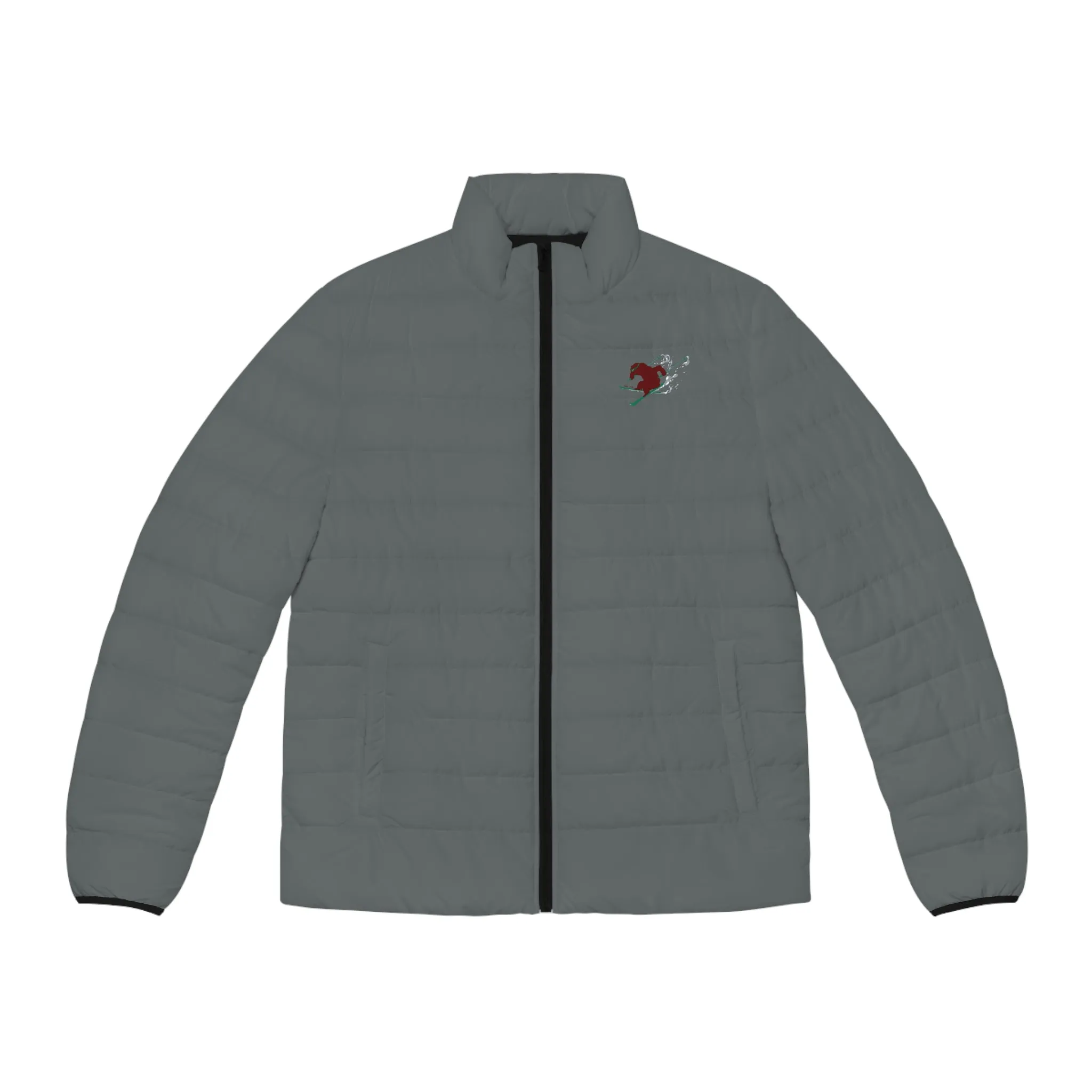 Goldie the Grizzly Men's Puffer Jacket