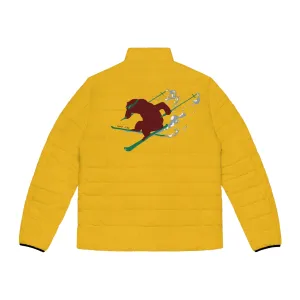 Goldie the Grizzly Men's Puffer Jacket