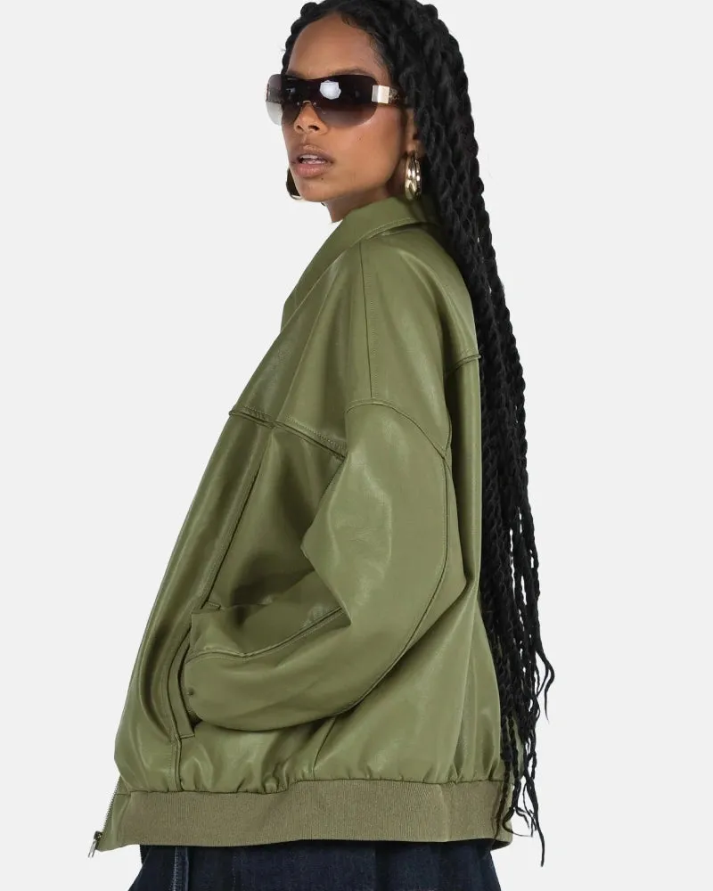 Goldsmith Faux Leather Jacket