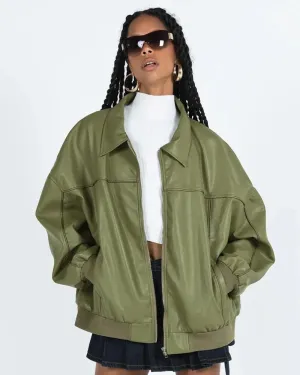 Goldsmith Faux Leather Jacket
