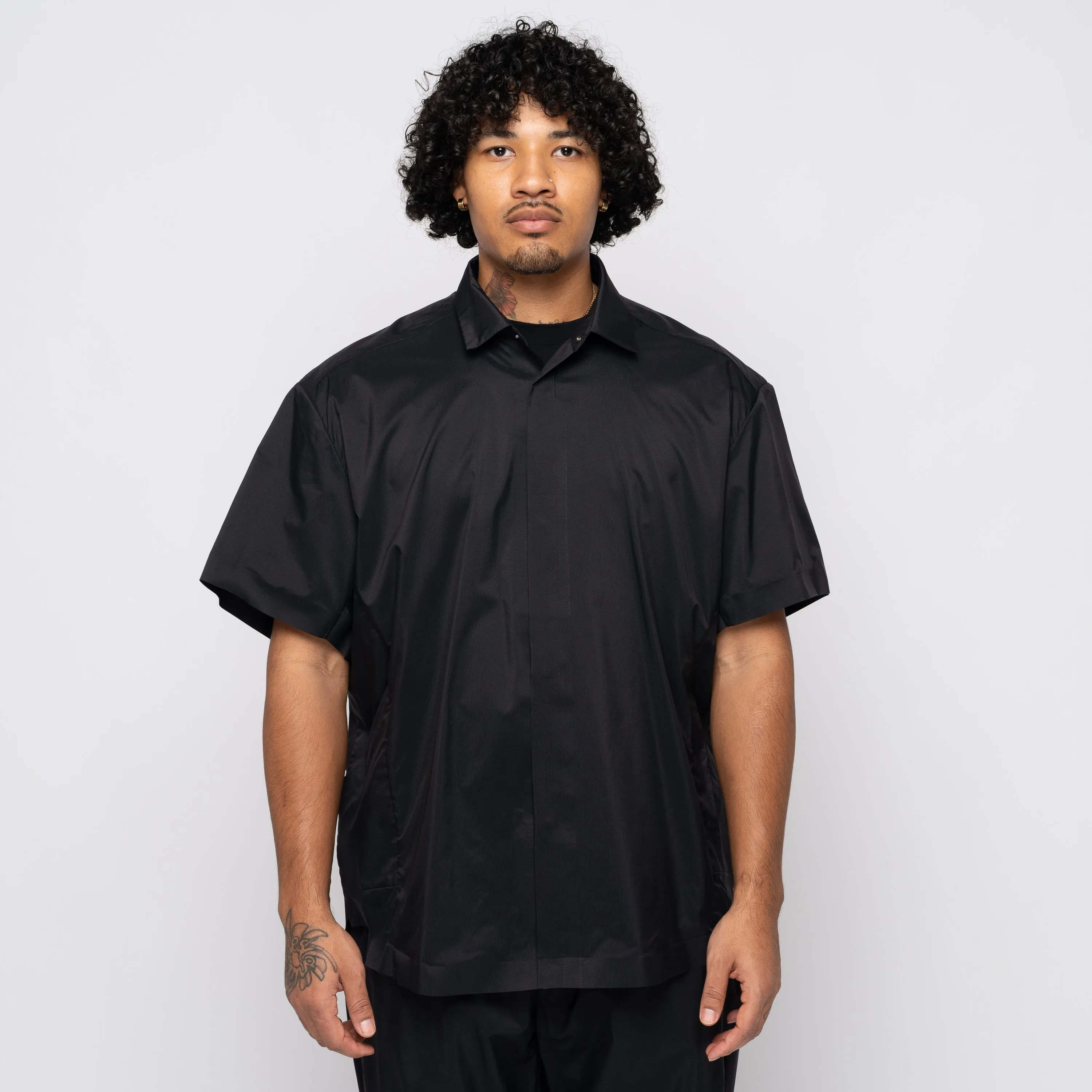 Goldwin 0 Wind Shirt Black GZ54102