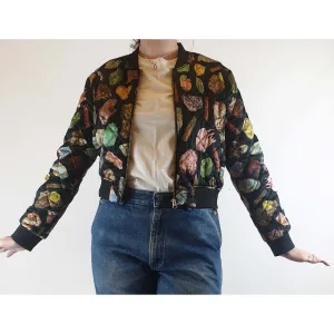Gorman rock formation quilted bomber style jacket size 12