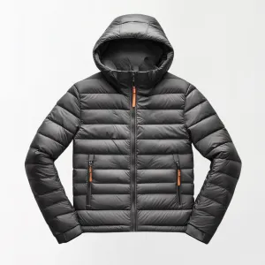GRAPHITE AMBITION WATERPROOF HOODED WINTER PUFFER
