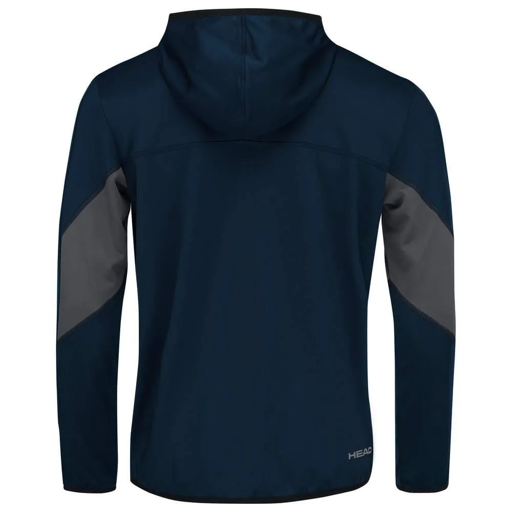 HEAD Club 22 Mens Tech Hoodie - Dark Blue