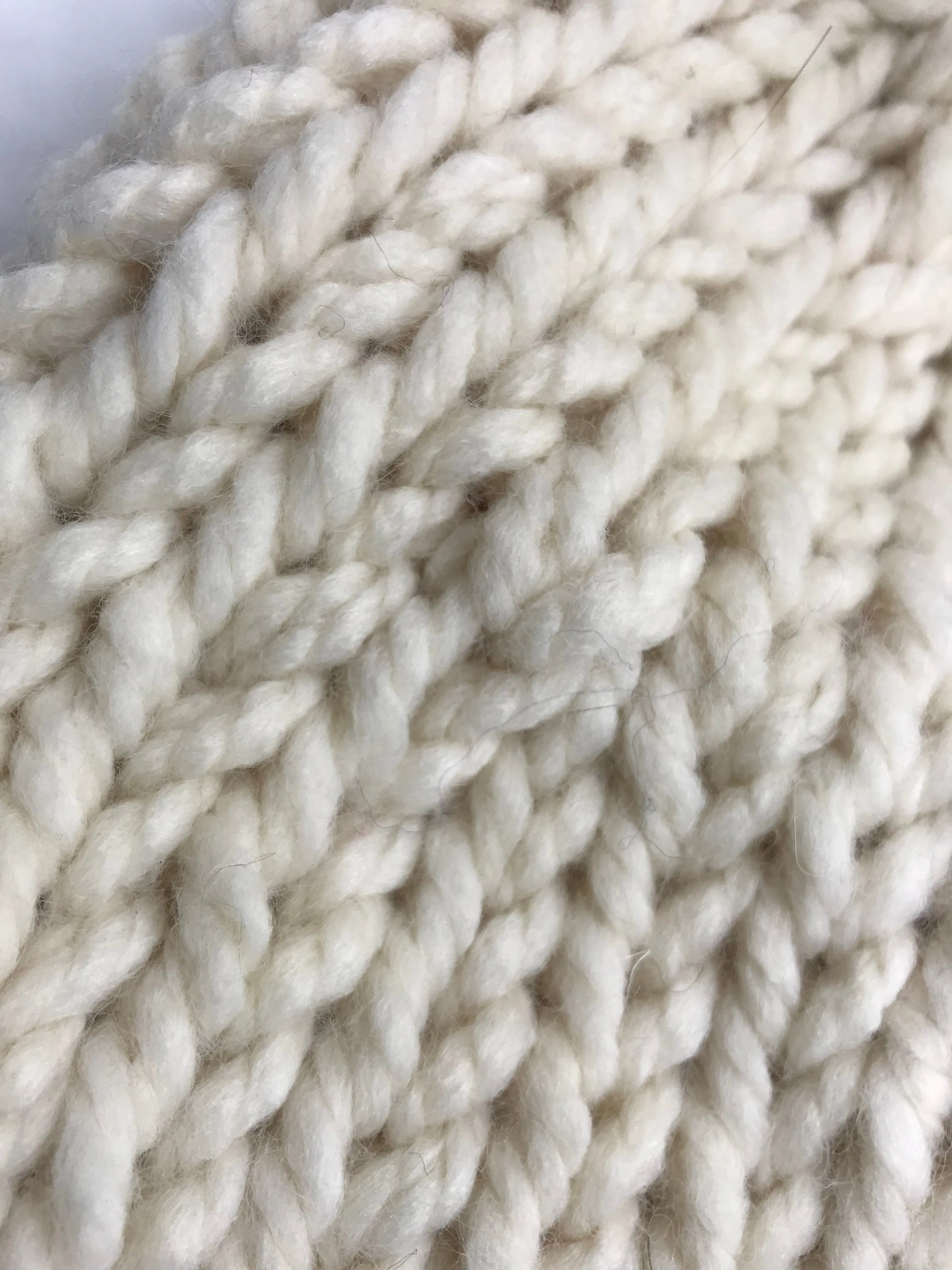 Heavy Cream Bomber Beanie