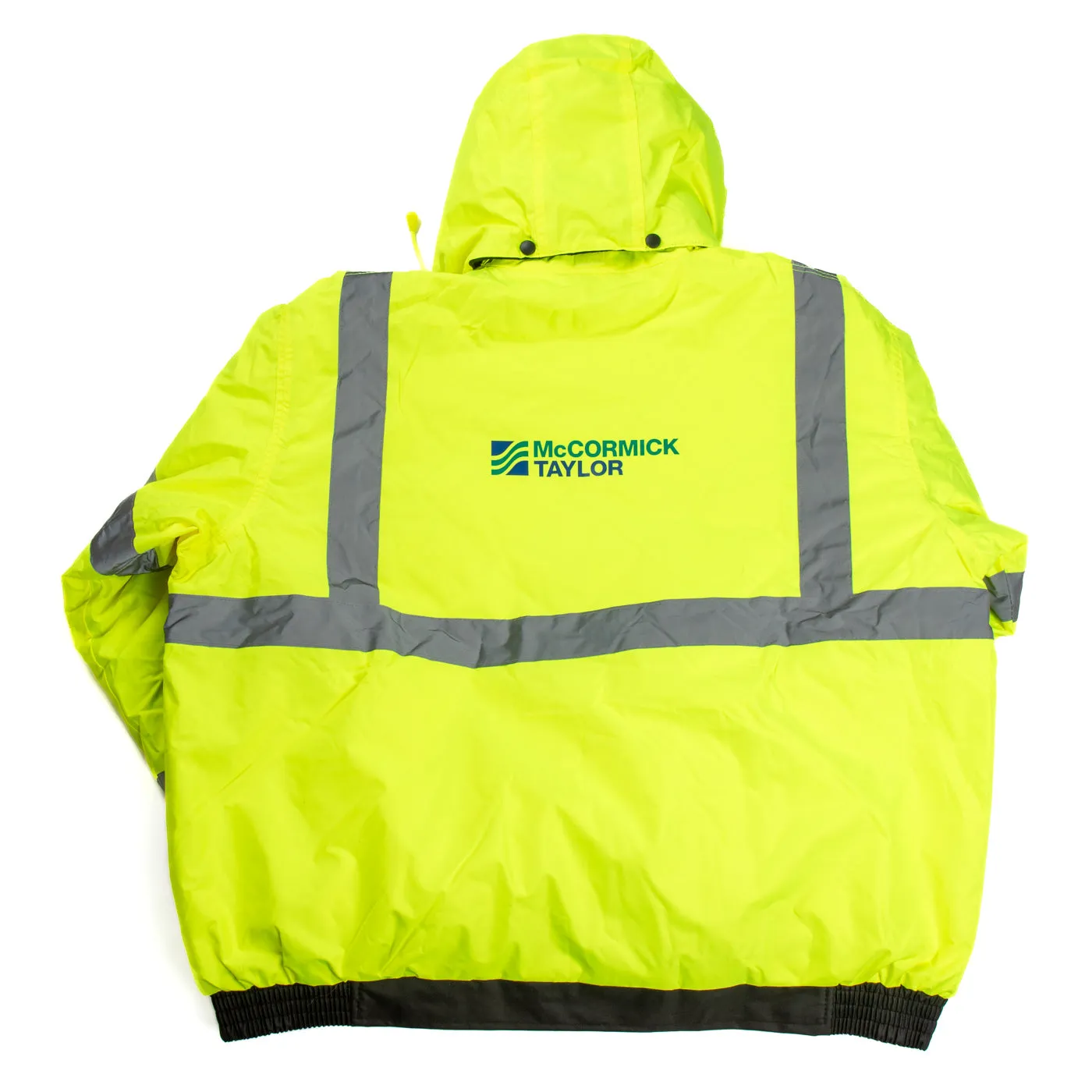 High Visibility ANSI/ISEA 107-2017 Class 3 Bomber Jacket Yellow
