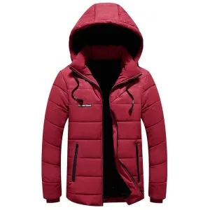 HOODED BOMBER JACKET
