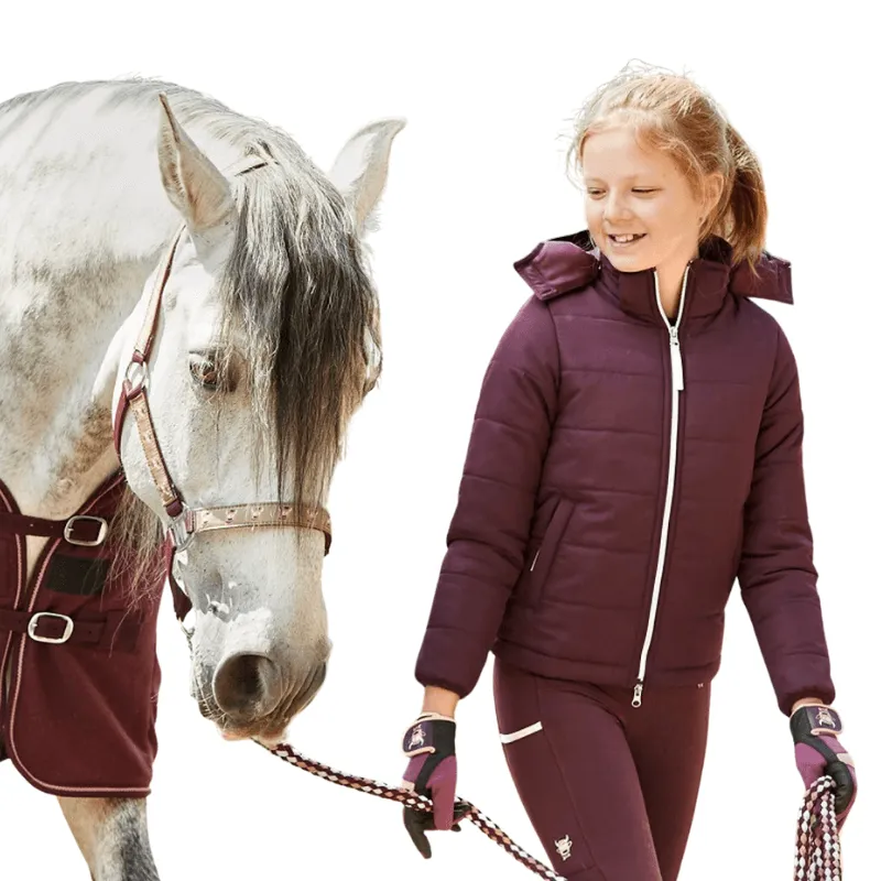 Horze Morgan Kids Puffer Winter Riding Jacket