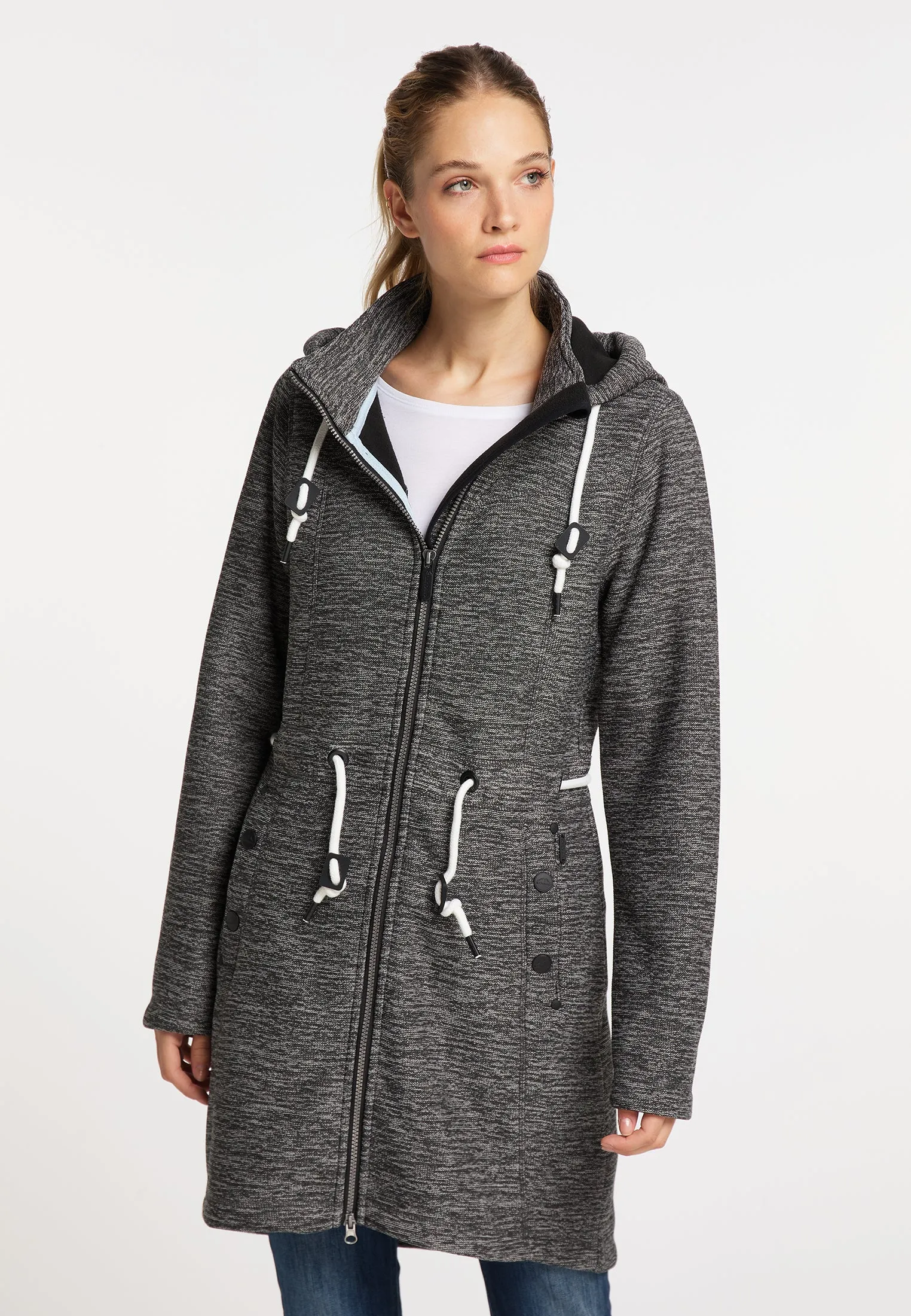 ICEBOUND Women's Knit Fleece Coat