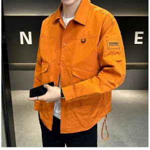 INSTOCK-Spring and autumn waterproof jackets for men
