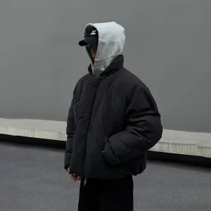 Insulated Down Bomber Jacket