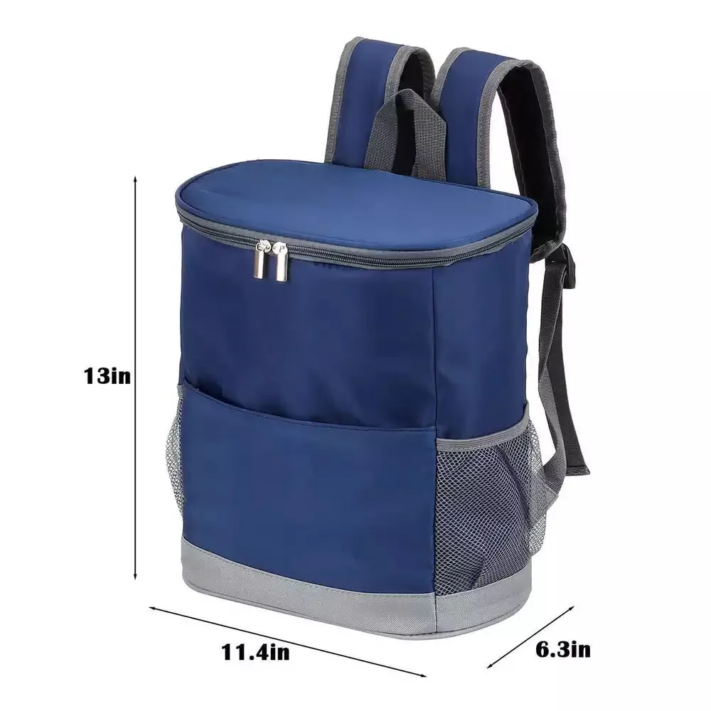 Insulated Waterproof Backpack Cooler Keeps 20 Cans Ice Cold Anywhere