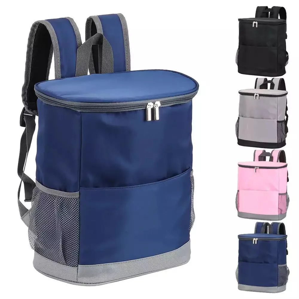 Insulated Waterproof Backpack Cooler Keeps 20 Cans Ice Cold Anywhere