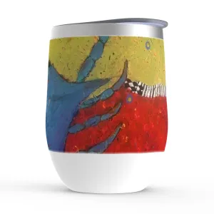 INSULATED WINE TUMBLER | BLUE CRAB