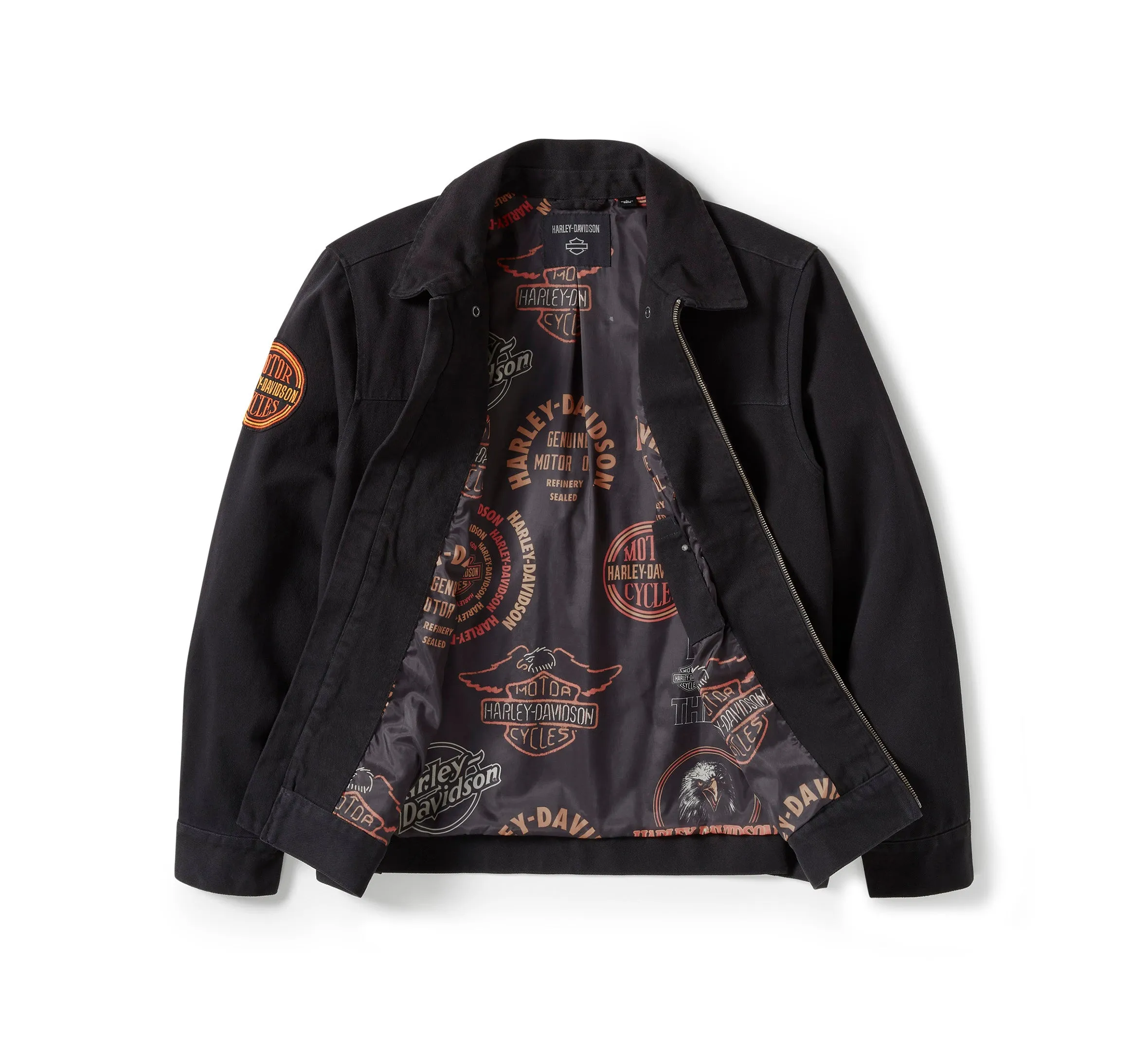 Iron Bond II Twill Jacket - Harley Black