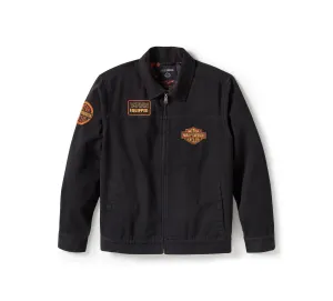 Iron Bond II Twill Jacket - Harley Black