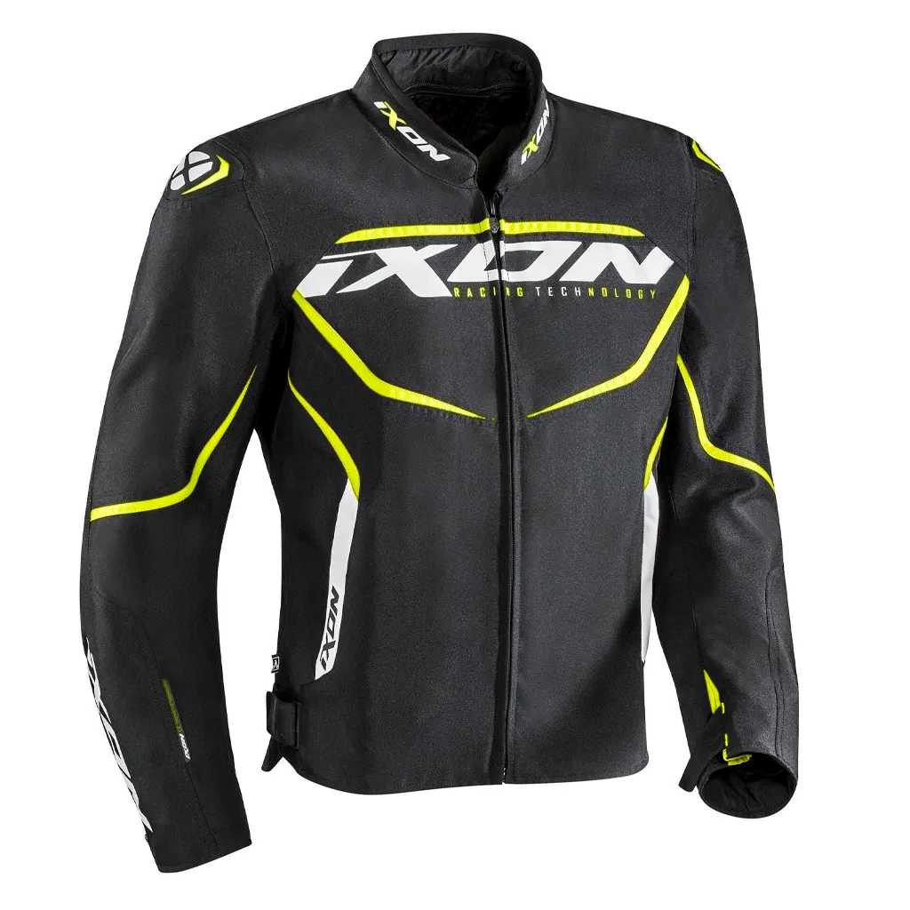 Ixon - Sprinter Black/Flo Yellow Summer Jacket