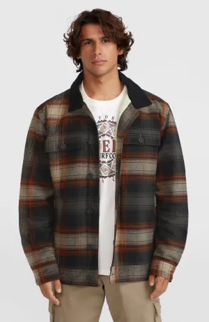 Jacke mit Fleecefutter | Grey Check Small
