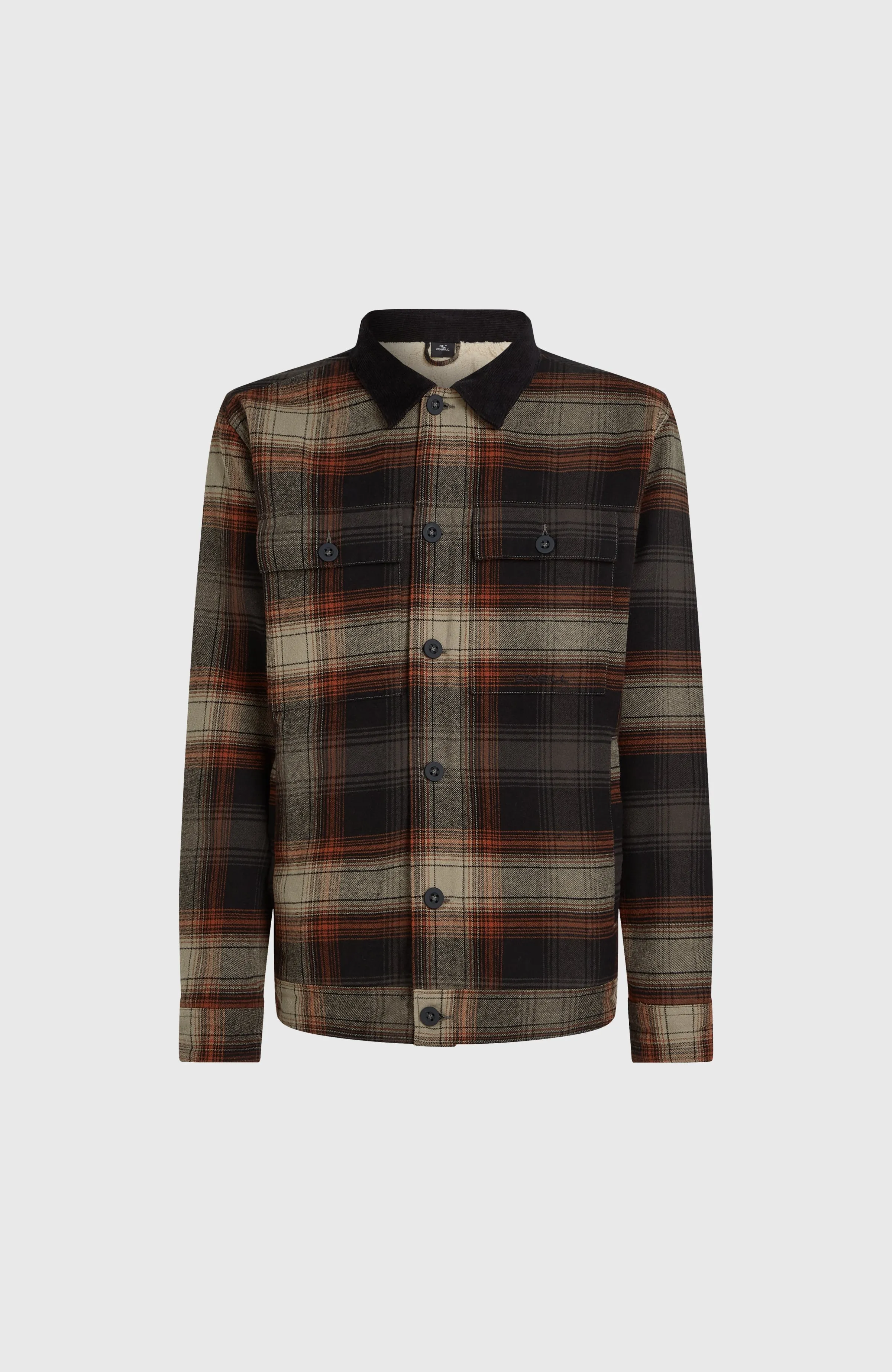Jacke mit Fleecefutter | Grey Check Small