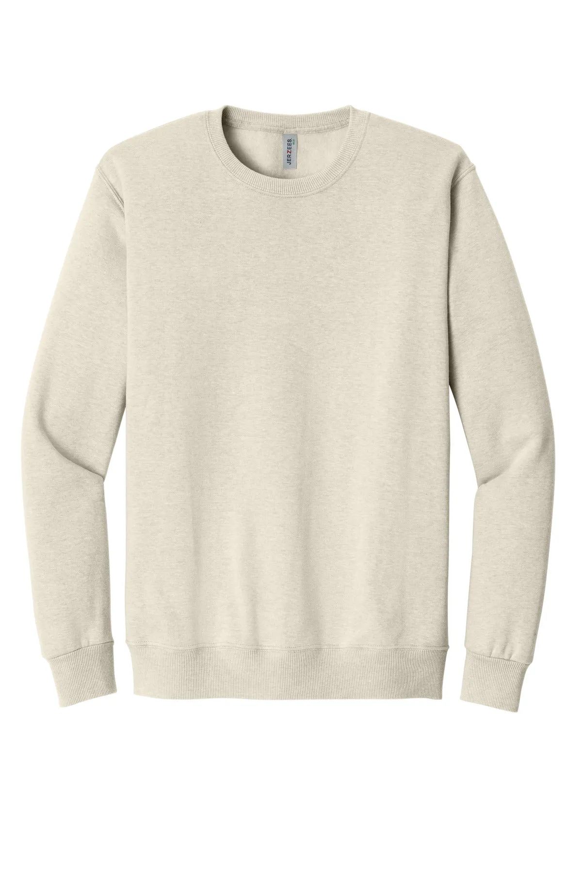 Jerzees Eco Premium Blend Crewneck Sweatshirt 701M Sweet Cream Heather