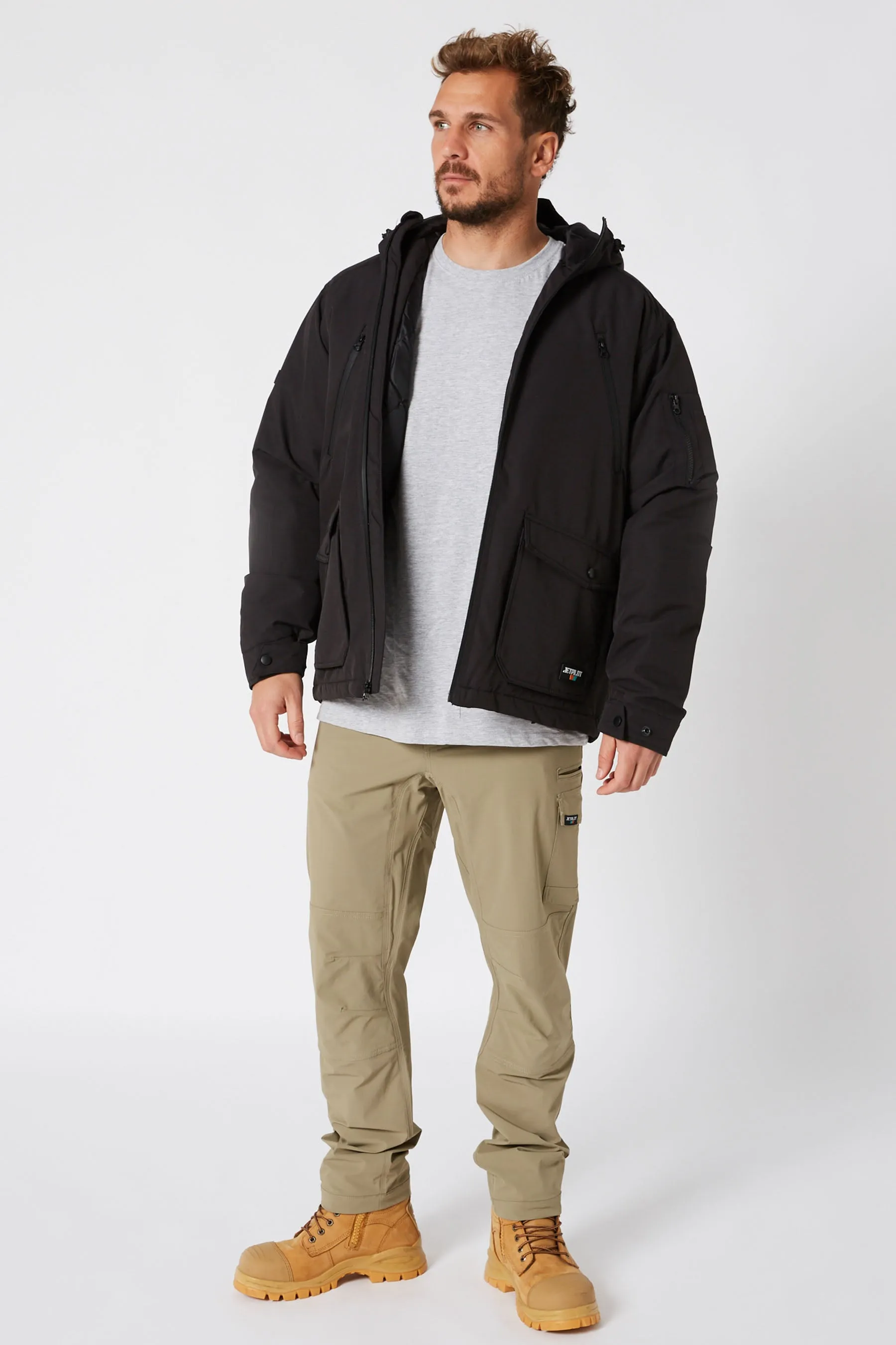 Jetpilot Mens Onsite Jacket - Black