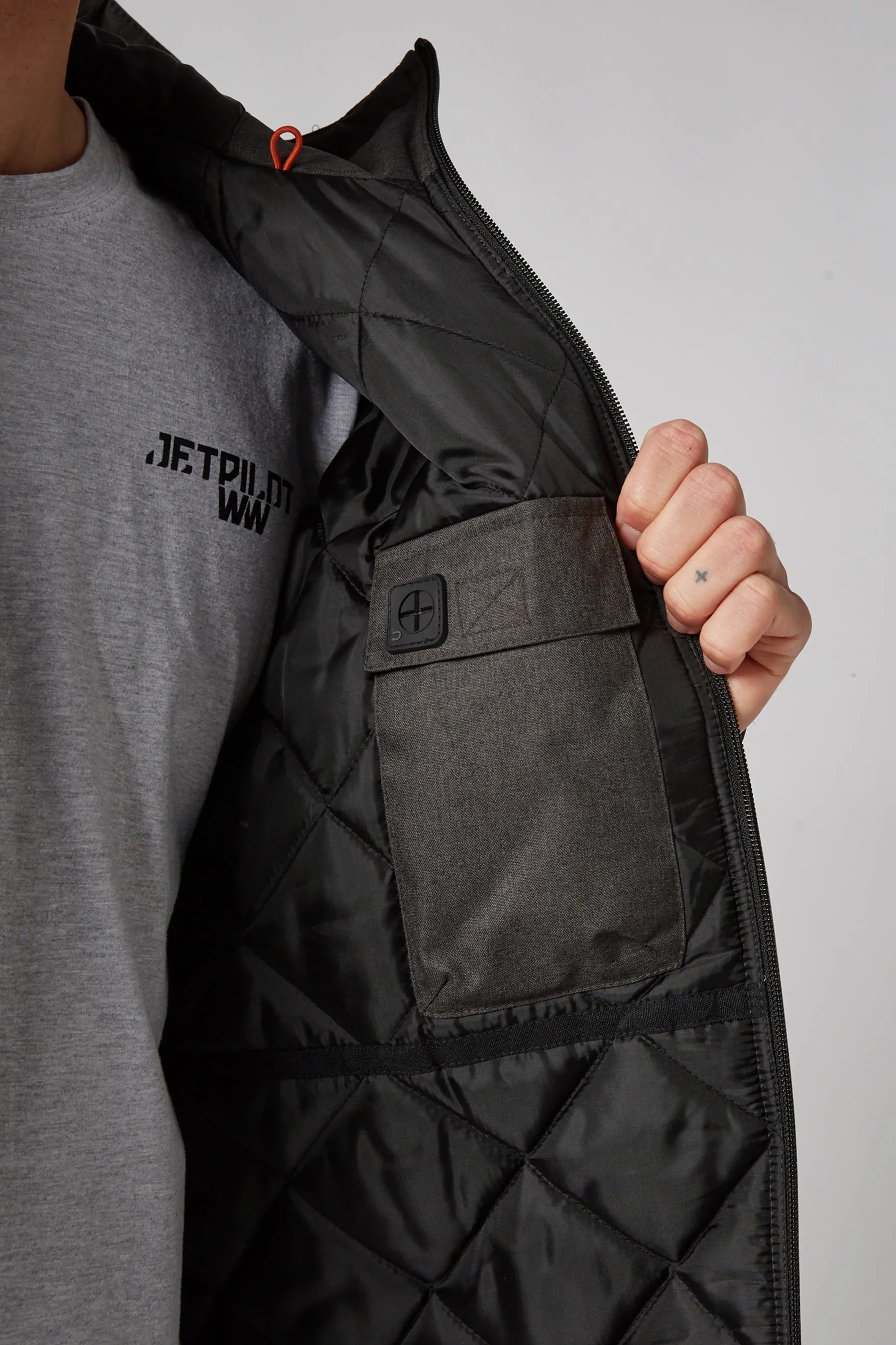 Jetpilot Onsite Pro Mens Jacket - Charcoal