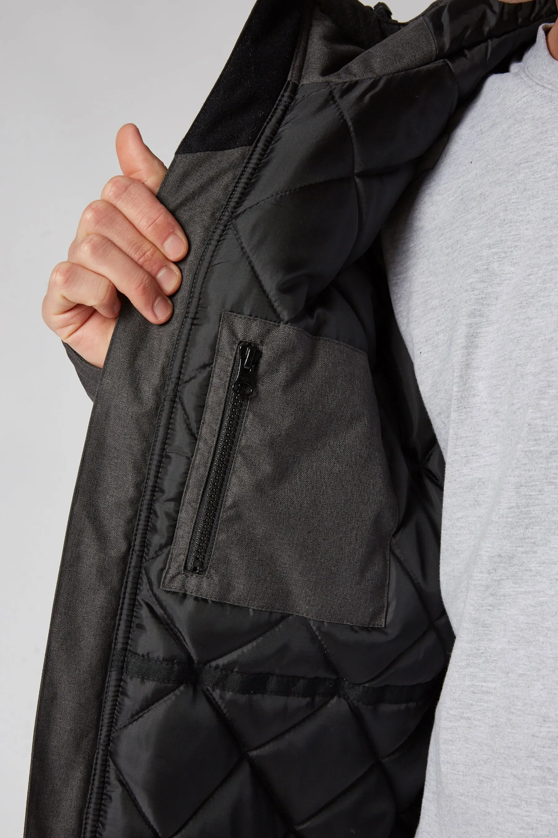 Jetpilot Onsite Pro Mens Jacket - Charcoal