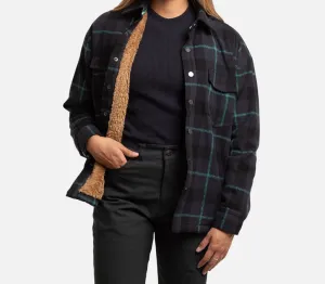JETTY NIVEAN FLANNEL JACKET - BLK