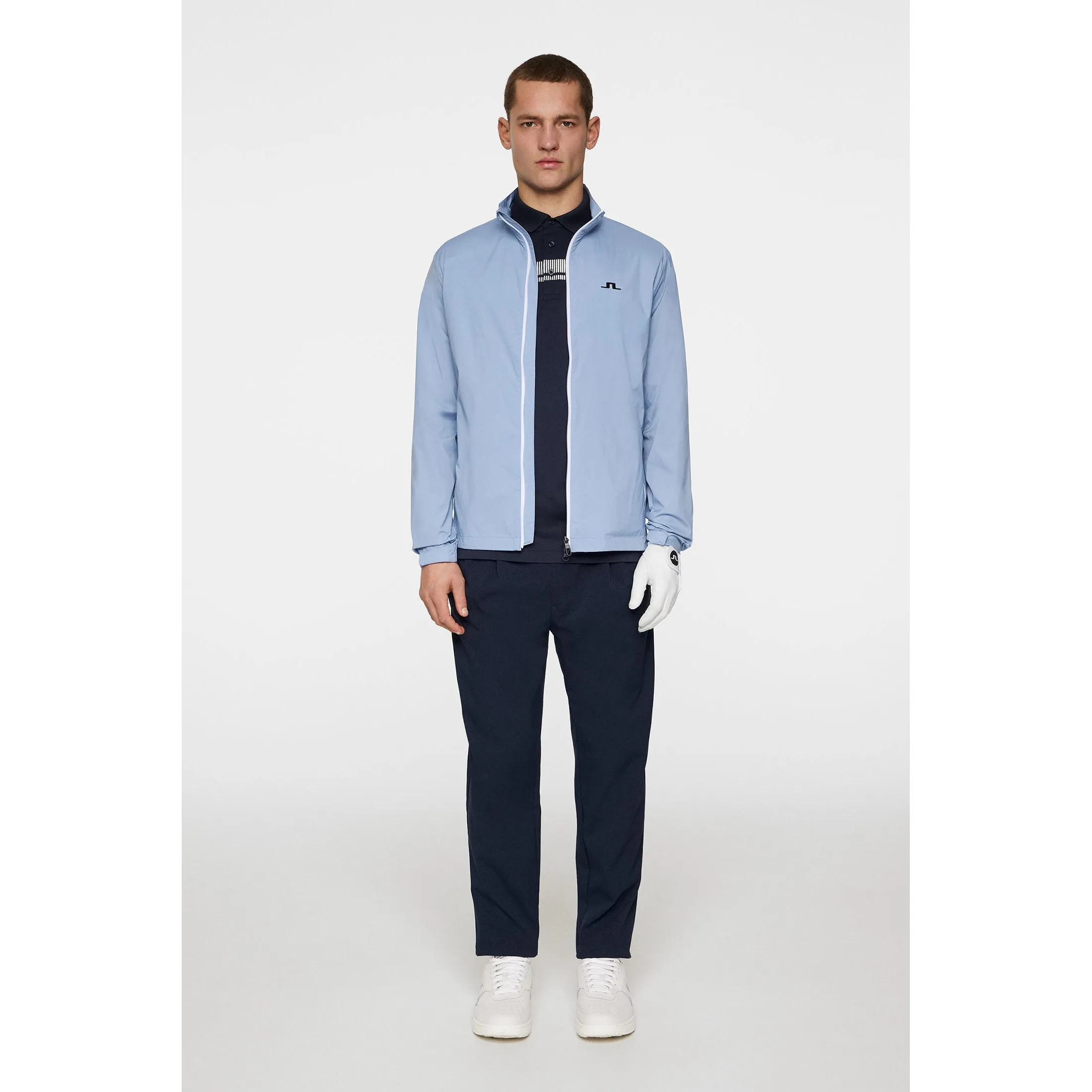 J.Lindeberg Ash Light Packable Golf Jacket - Rain Washed