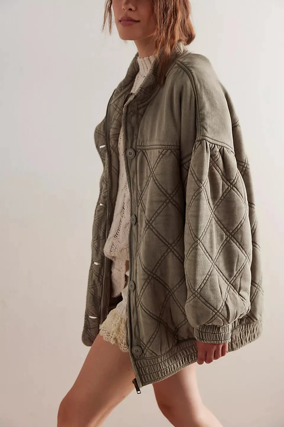JUNE JACKET-OLIVE