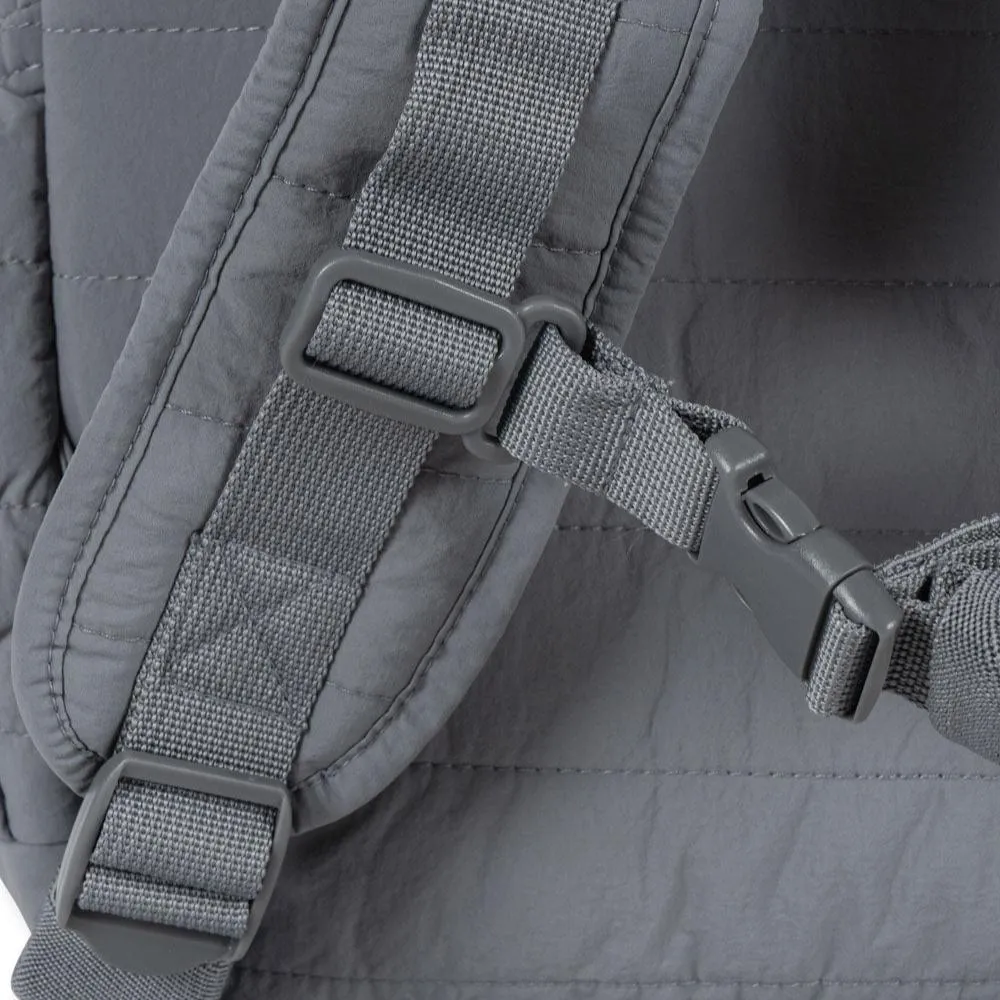 Juno Embroidered Poodle Quilted Backpack (Tradewinds)