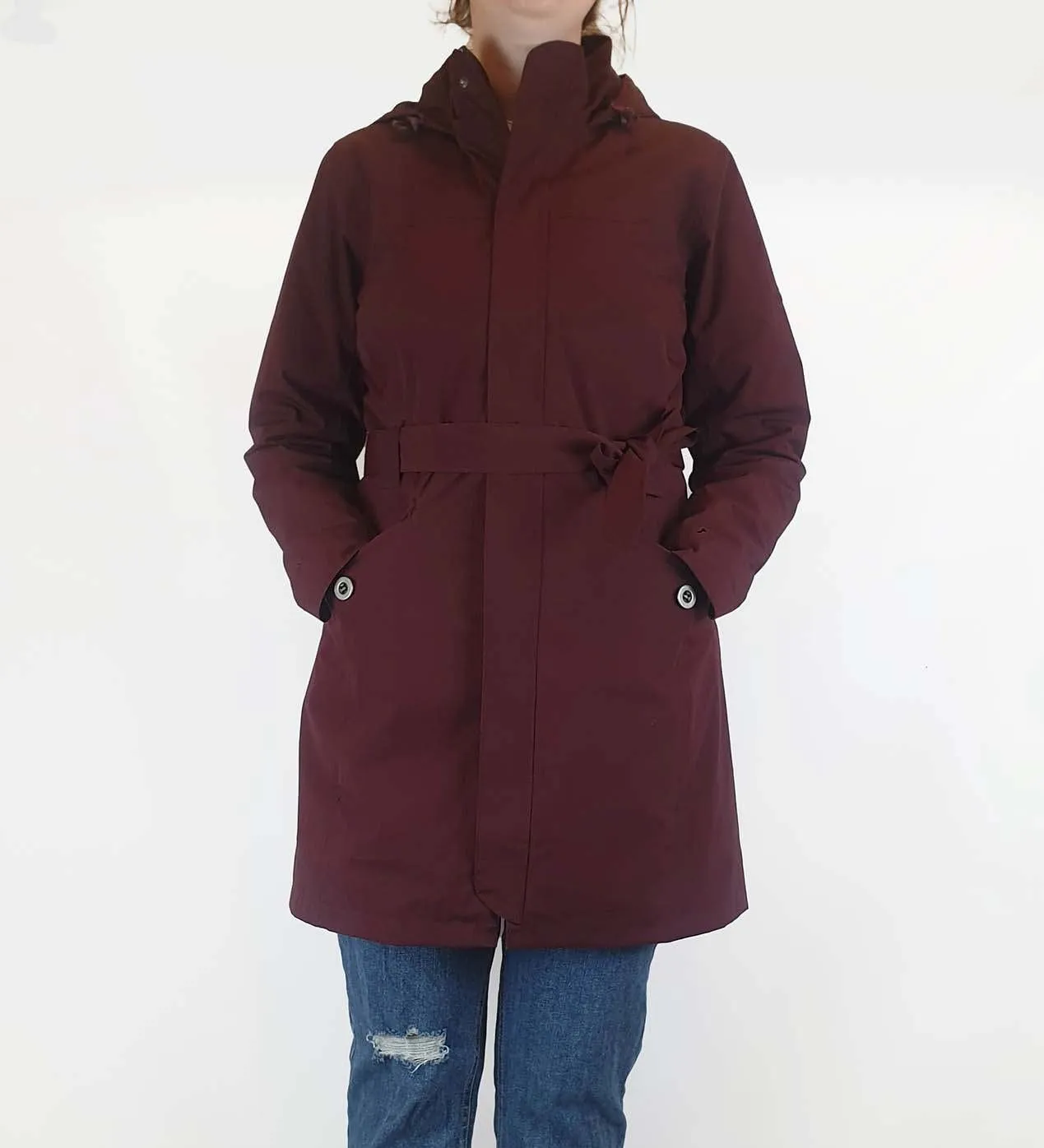 Kathmandu purple waterproof and windproof jacket size 12