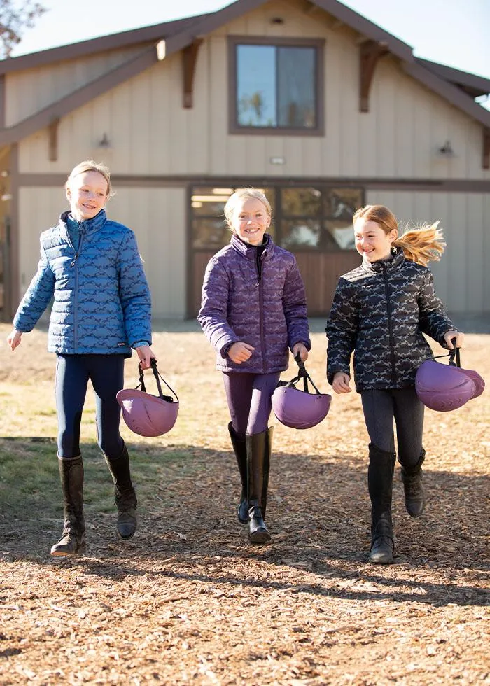 Kerrits Kids Horse Crazy Quilted Jacket - SALE