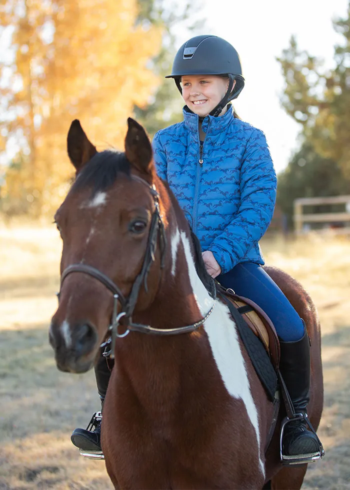 Kerrits Kids Horse Crazy Quilted Jacket - SALE