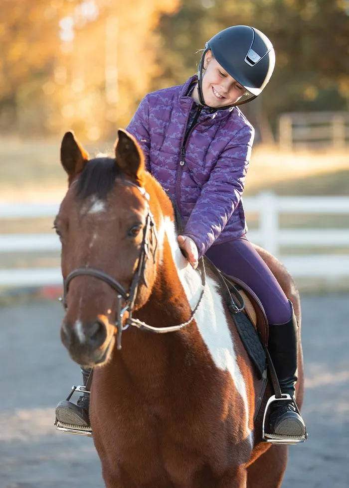 Kerrits Kids Horse Crazy Quilted Jacket - SALE