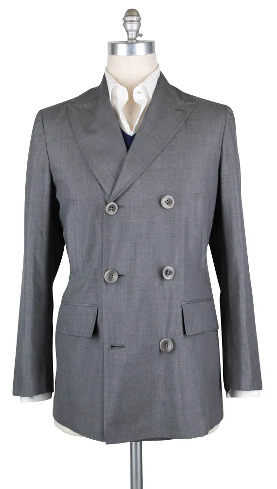 Kiton Gray Jacket - 40 US / 50 EU