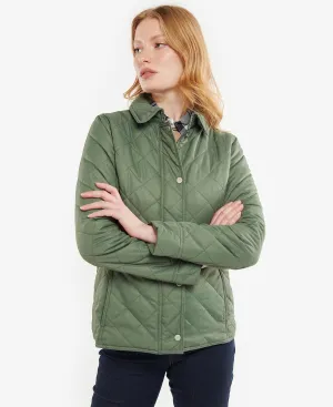 LADIES BARBOUR JEMIMA QUILTED JACKET - WINTERPINE