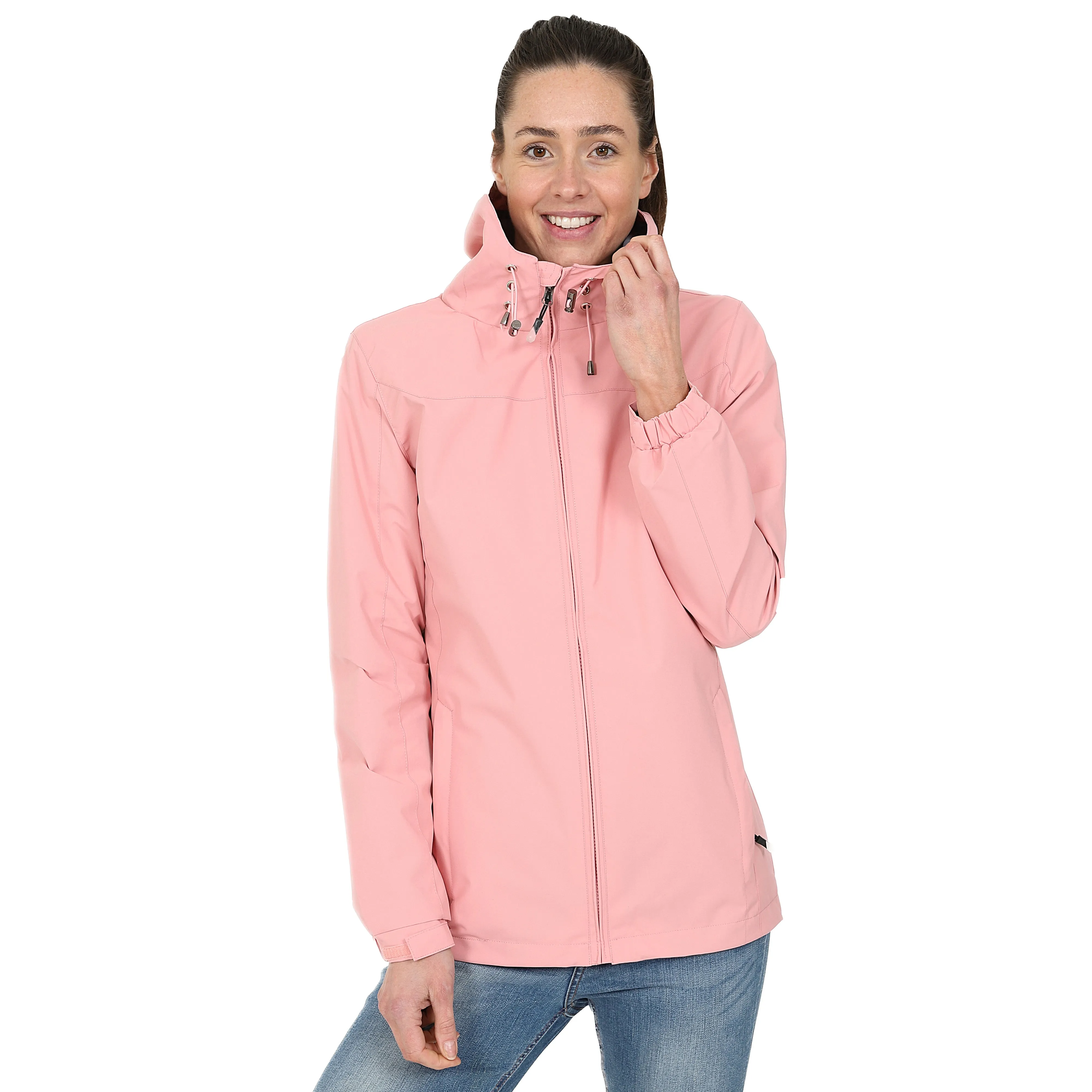 Ladies Waterproof Rain Jacket - Pink
