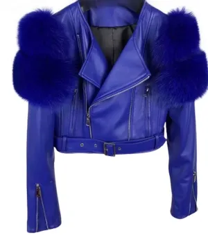 Lamb Moto with Fox Trim