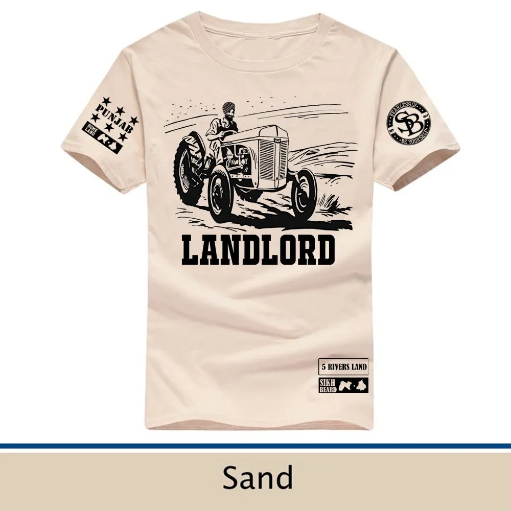 Landlord Crew neck Punjabi T-shirt