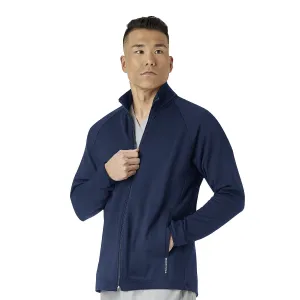 Layers 8309 Men's Fleece Full Zip Jacket Navy