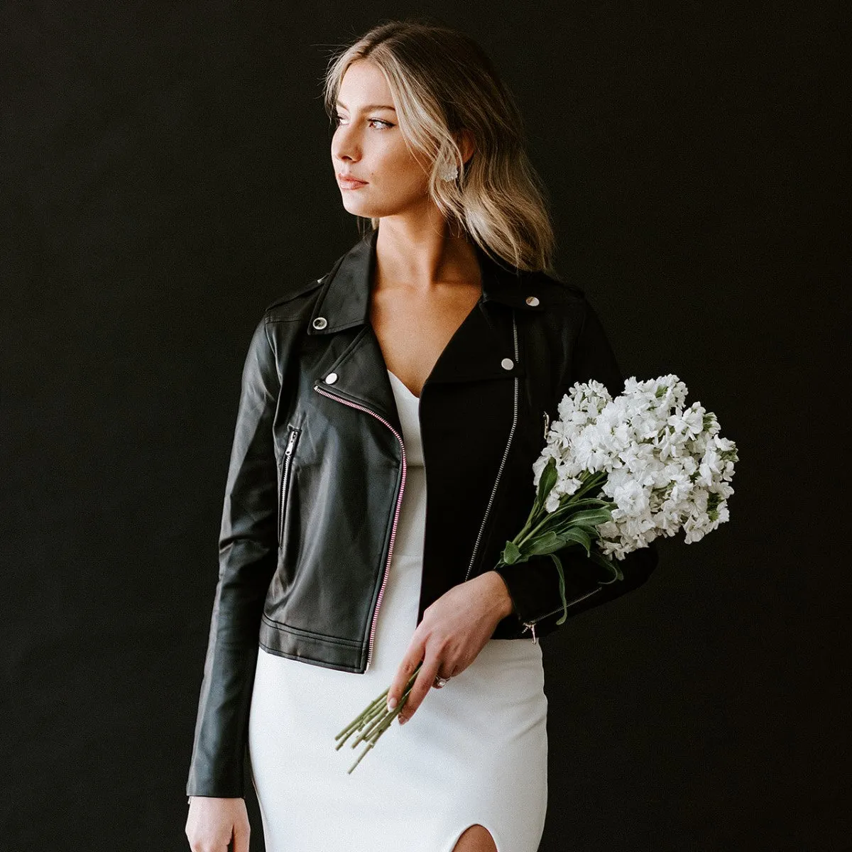 Leather Jacket (BLACK)