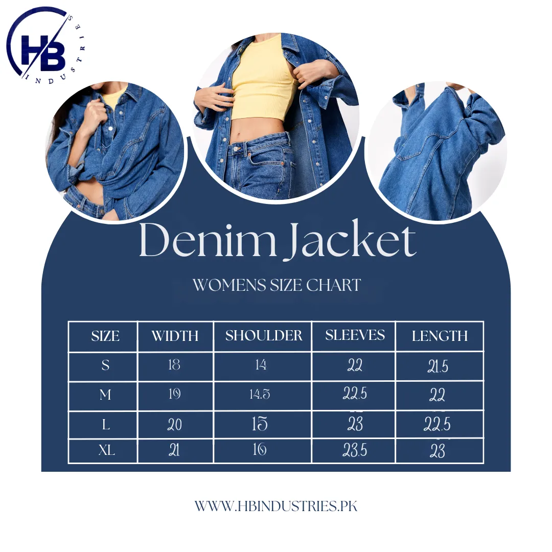 Lightweight Pure Cotton Crop Denim Jacket