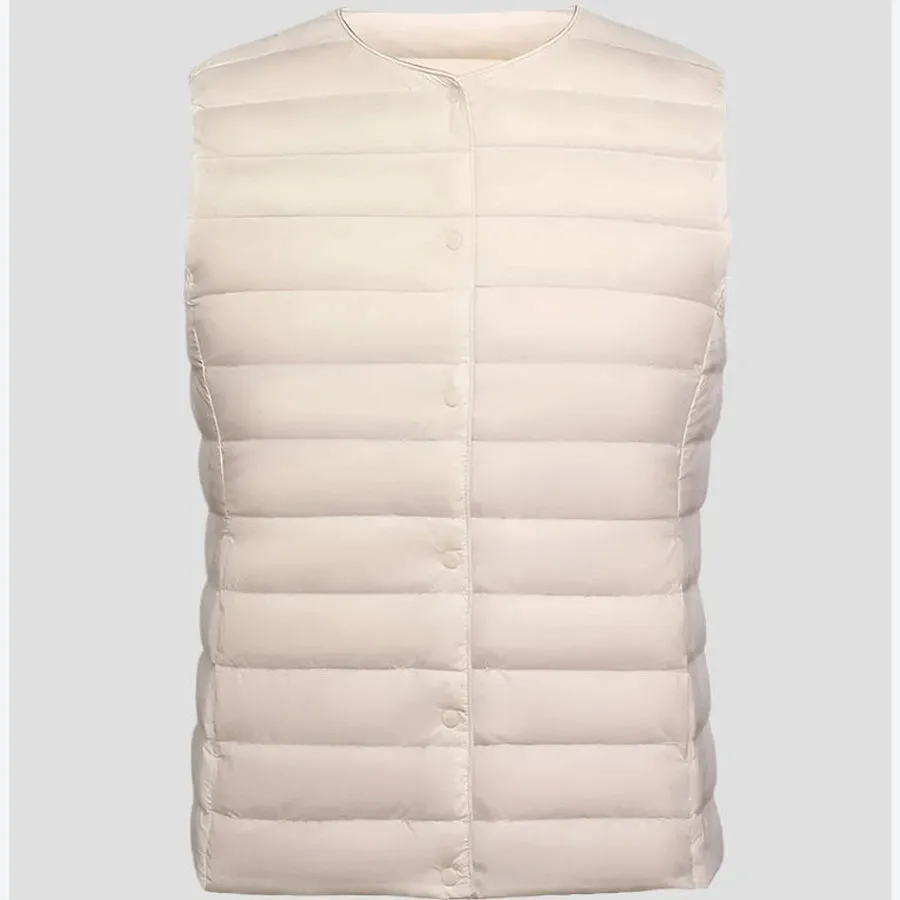 Lightweight Sleeveless Puffer Vest Jackets