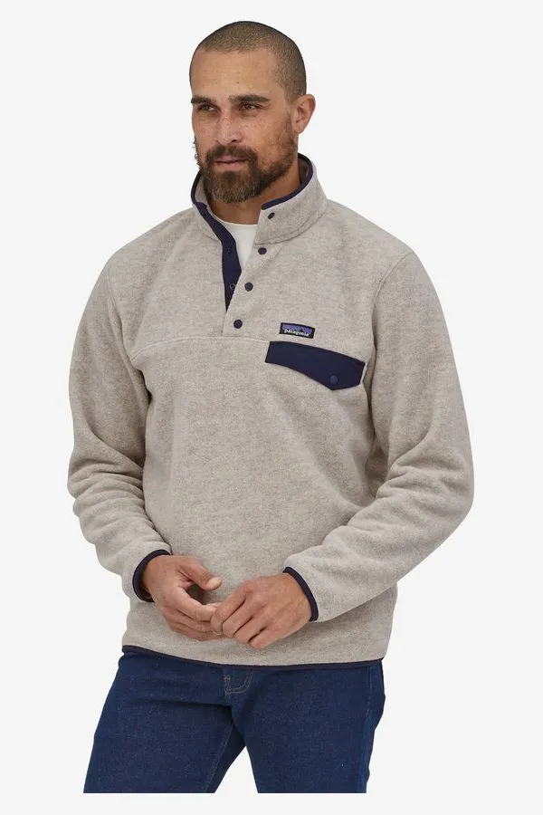 LIGHTWEIGHT SYNCH SNAP-T PULLOVER - OATMEAL HEATHER
