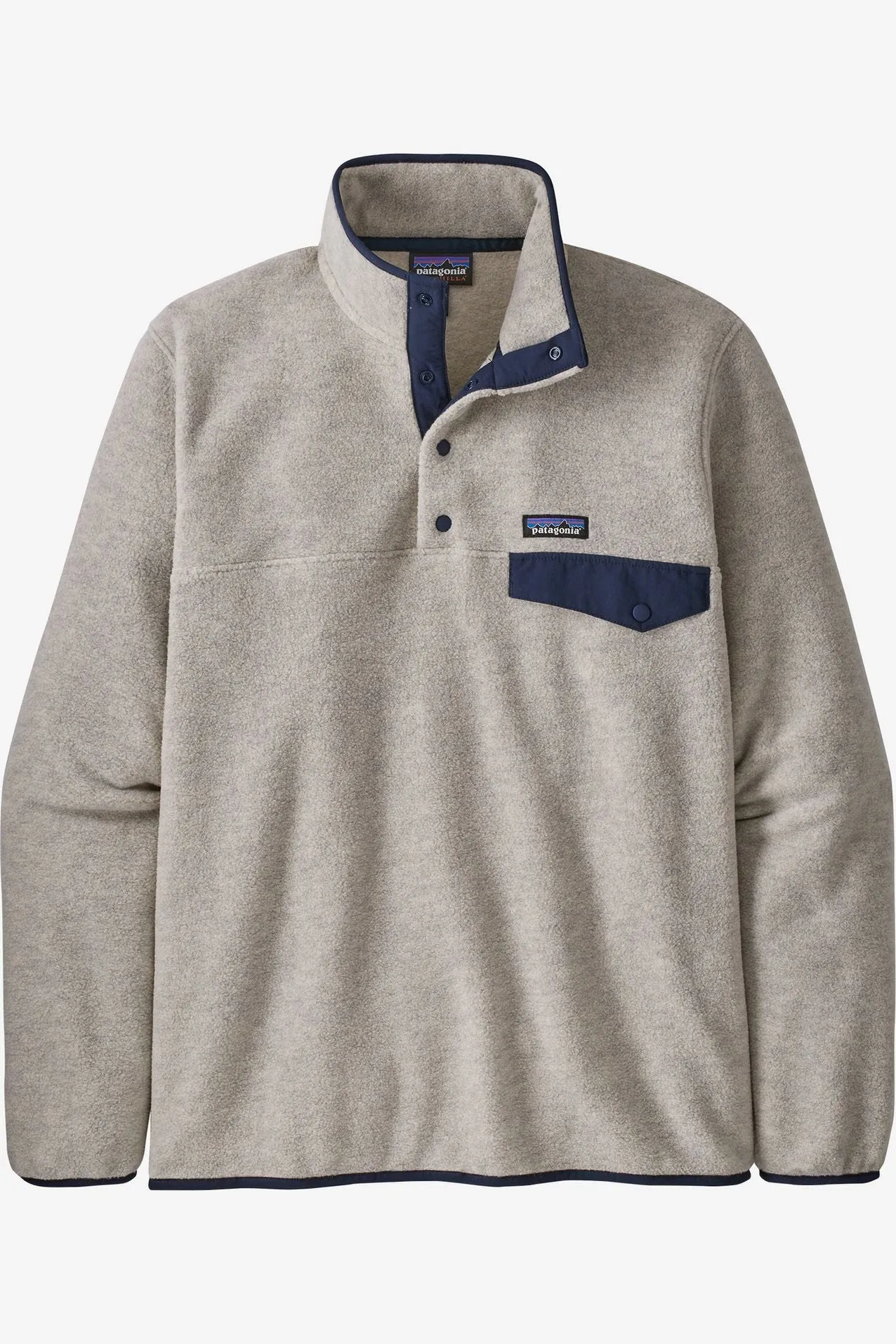 LIGHTWEIGHT SYNCH SNAP-T PULLOVER - OATMEAL HEATHER