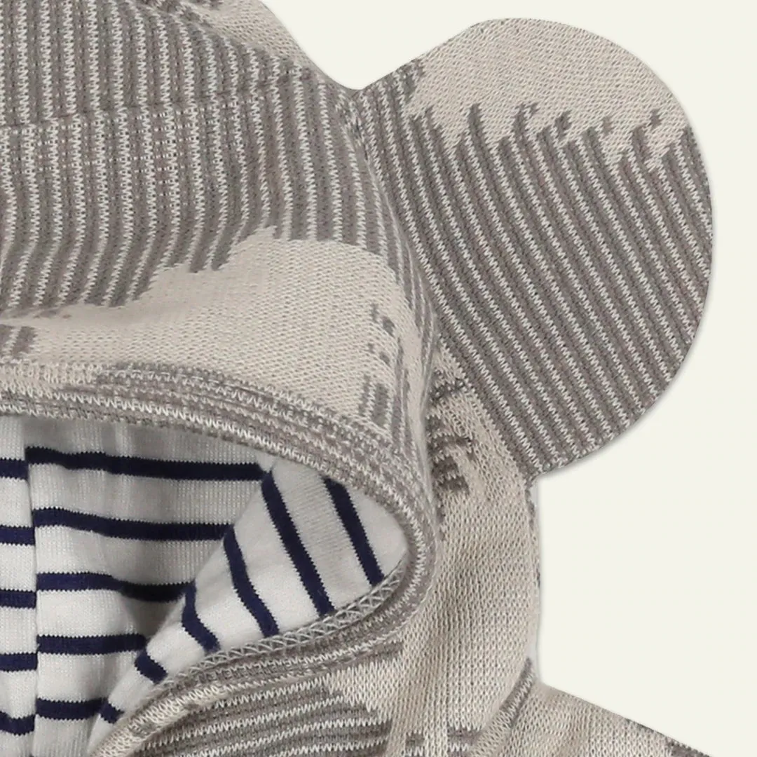 Lilly and Sid Organic Collection Dino Reversible Jacket (6-12mths)