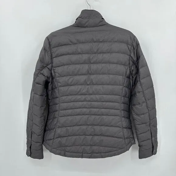 L.L. Bean Downtec water repellent puffer coat Gray Size Small
