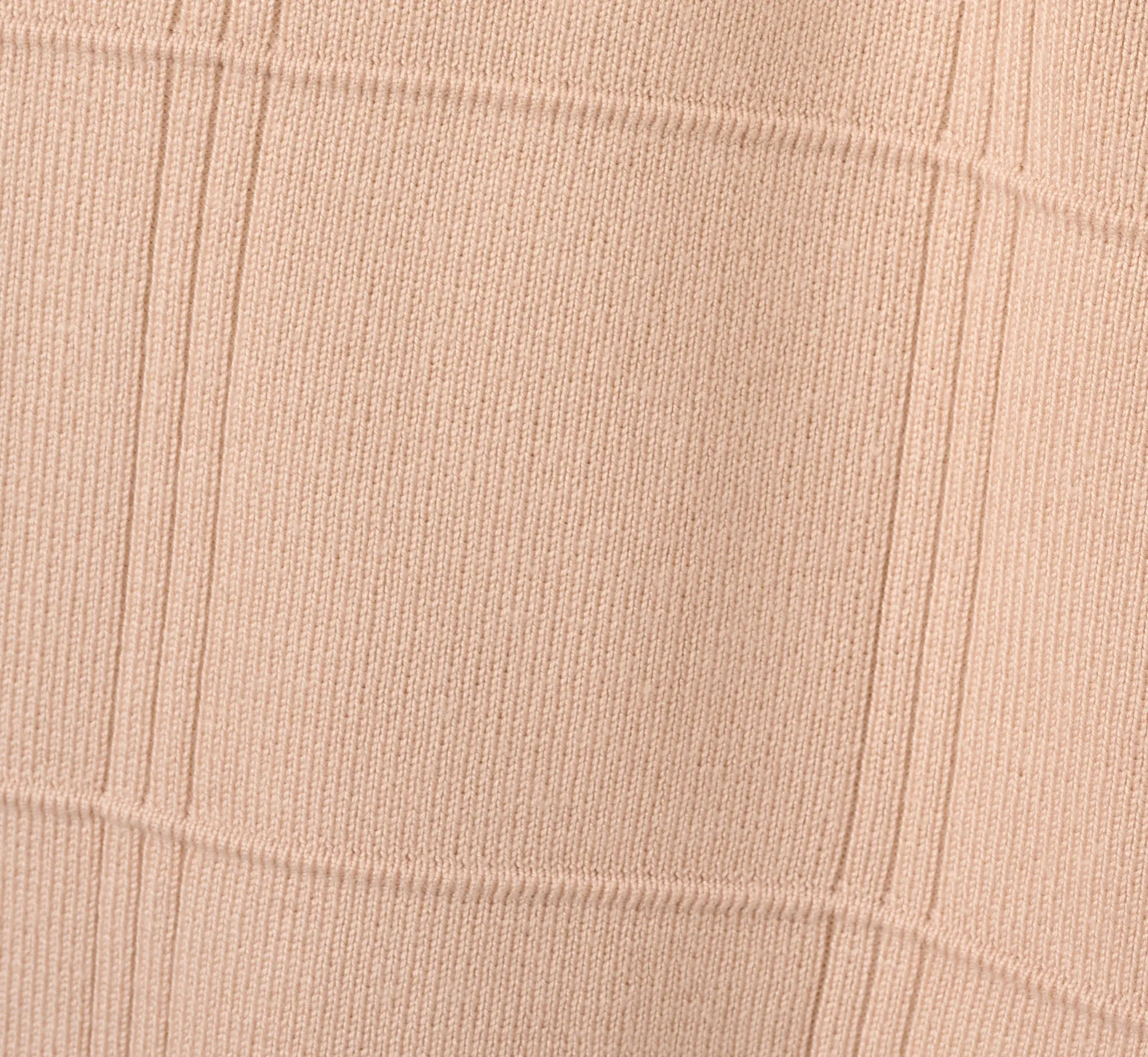 Long Sleeve Zip Front Sweater Bomber In Champagne Blush