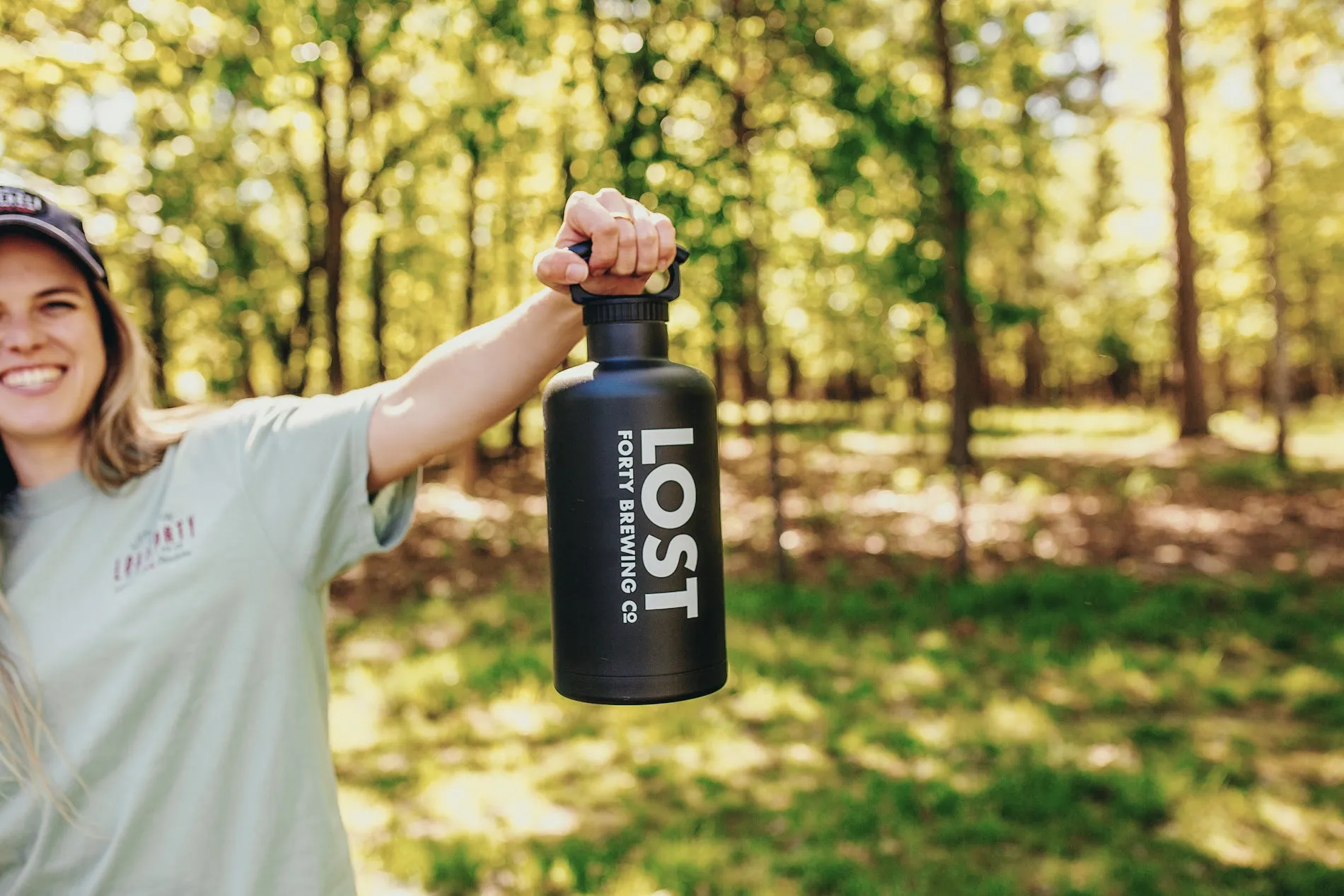 Lost Forty Double Insulated Stainless Steel 64oz Bottle